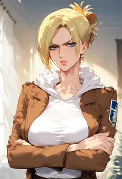 Annie Leonhart - Attack On Titan - Ai generated