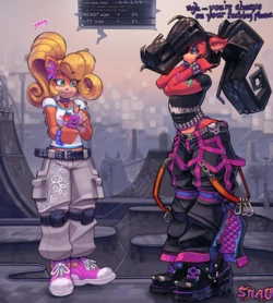 [Snao] Body Slider Growth Set: Coco Bandicoot X Evil Coco (Crash Bandicoot)