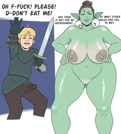 [Jopuari] Orc-MILF vs Puny Knight