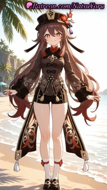 [NatsuYoru] Hu Tao (Genshin impact) [AI Generated]