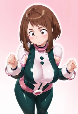 Uraraka Ochako - Patreon/Twitter: Alta_potencia [AI Generated]