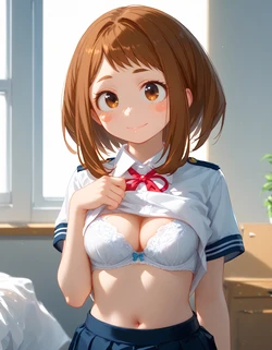 (Senz) Ochaco Uraraka 麗日お茶子 (Patreon) [Ai Generated]
