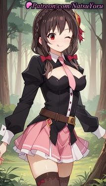 [NatsuYoru] Yunyun (KonoSuba) [AI Generated]
