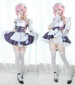 Asagiriai (愛ちゃん) cosplay Elysia - Honkai Impact 3