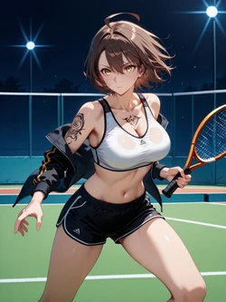 AIBeautyMIX - Baltimore Tennis Wear - AI Generated