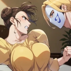 Chun-li VS Vega [AI-Generated]