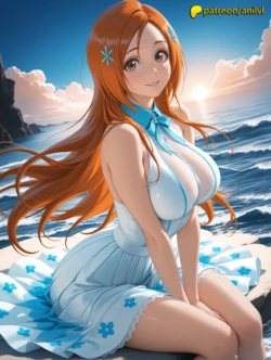 [Anilvl] Orihime Inoue - Bleach [AI Generated]