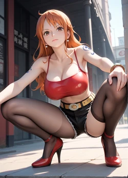[Nero100] One Piece - Nami (Patreon) [Ai Generated]