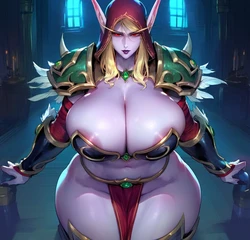 [DepressART] Sylvanas Windrunner (Warcraft) (Patreon) [AI GENERATED]