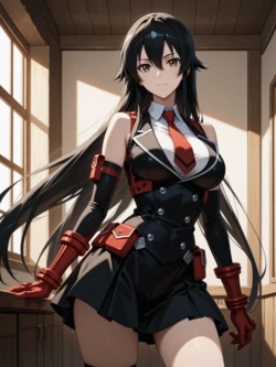 [UnrealBeautyAIMIX] Akame Ga Kill - Akame (Patreon) [Ai Generated]