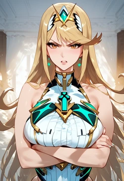 Mythra - Xenoblade - Ai generated
