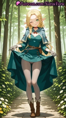 [NatsuYoru] Marcille Donato (Delicious in Dungeon) [AI Generated]