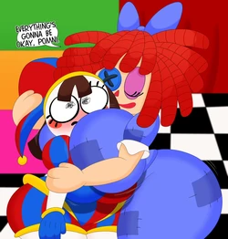 [3BArts] Ragatha x Pomni (The Amazing Digital Circus)
