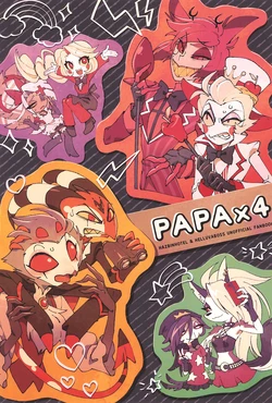(TOON MIX 18) [Igaiga] PAPA x4 (Hazbin Hotel, Helluva Boss)
