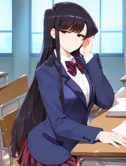 Moriaaa 古见硝子  [AI Generated]