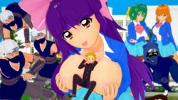 [Pixiv] La Blue Girl ~ Miko and the Half-Shikima Boy (125617610)