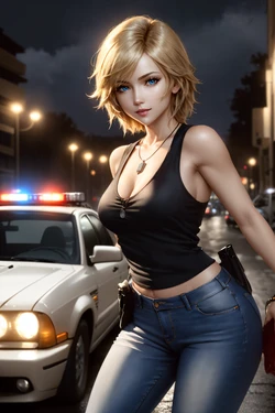 Naughtyneurals - Aya Brea (AI Generated)