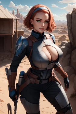 Naughtyneurals - Bo Katan (AI Generated)