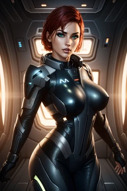 Naughtyneurals - Female Shepard (AI Generated)
