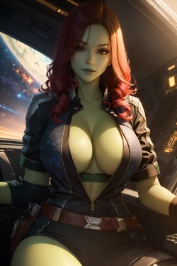 Naughtyneurals - Gamora (AI Generated)