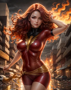 Naughtyneurals - Jean Grey (AI Generated)