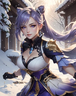 Naughtyneurals - Keqing (AI Generated)