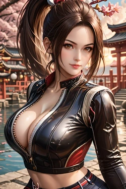 Naughtyneurals - Mai Shiranui (AI Generated)