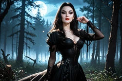 Naughtyneurals - Morticia Addams (AI Generated)