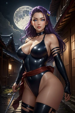 Naughtyneurals - Psylocke (AI Generated)