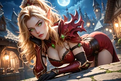 Naughtyneurals - Valeera Sanguinar (AI Generated)
