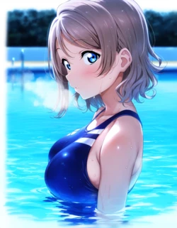 [Ai-Generated] (Booth) 渡辺曜 (曜集_184枚) (184p)