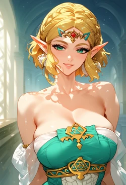 Princess Zelda - The Legend Of Zelda - Ai generated