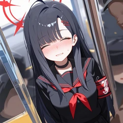 (howsir) Ichika on Train (Patreon) [Ai Generated]