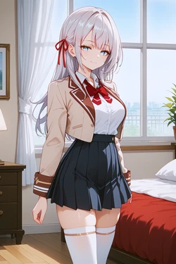 [MirrorArt] Alya Sometimes Hides Her Feelings in Russian - Alisa Mikhailovna Kujou (Patreon) [AI Generated]