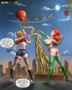 [Scribbler] Harley Quinn & Poison Ivy Steal Christmas (Batman) (Spanish) [kalock & ToonX]