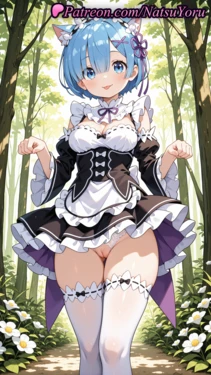 [NatsuYoru] Rem (Re ZERO) [AI Generated]