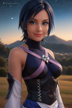 Aqua (Kingdom Hearts)  [AI Generated]