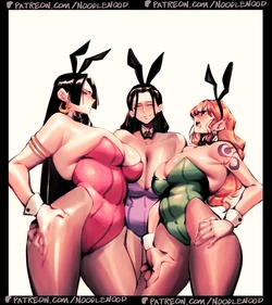 [NoodleNood] One piece bunny girls