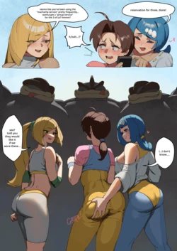 [wjs07] 3 pokemoms get machamp services (Pokemon)
