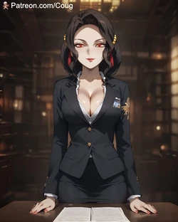 Muzan Kibutsuji hentai | Demon Slayer fan art [AI Generated]