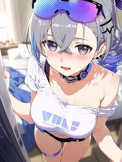 (SukeSuke) 銀狼 / Silver Wolf (Patreon) [Ai Generated]