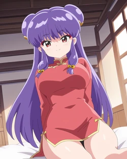 [Ponchoman] Ranma 1/2 - Shampoo (Patreon) [Ai Generated]