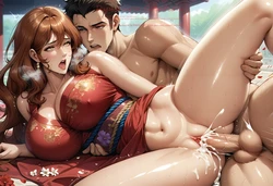 [Ryushiru] Fujiko Mine (Kimono) [AI Generated]