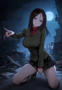 APAPER)0102_[girls_und_panzer]nonna_FATMAN_H [AI Generated]