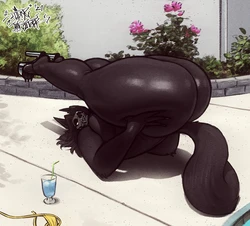 性感scp狼娘的豐滿臀部 scp-1471-a sligarthetiger – e621