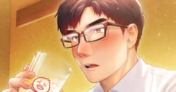 [こん] メガネリーマンのエッチな写真