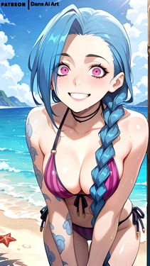 Jinx   [ Dans AI Art ] [ Ai Generated ]