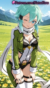 [NatsuYoru] Sinon (Sword Art Online) [AI Generated]