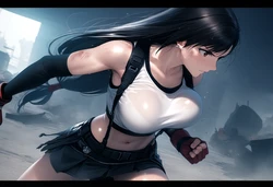 Mikitoon_studio ティファ_敗北 战内外搬运 [AI Generated]