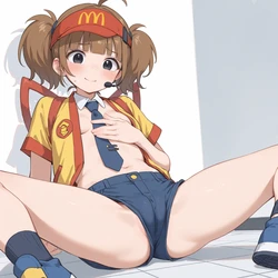 [TengaWa 修行中]いまだけダブチ食べ美  Tabemi Day01[AI Generated]